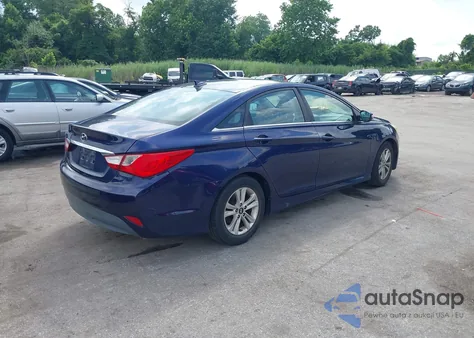 2014 Hyundai Sonata Gls z USA, uszkodzony, nr VIN 5NPEB4ACXEH846484